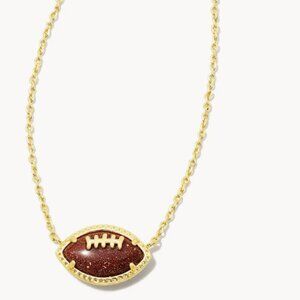 KENDRA SCOTT FOOTBALL NECKLACE